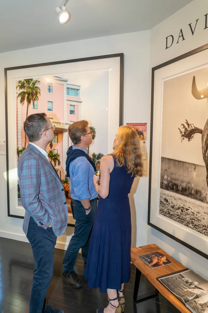 LUXUS investor event candid